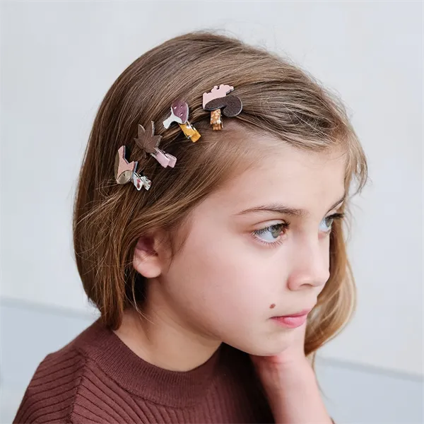 Mimi & Lula Woodland Mini Hair Clips