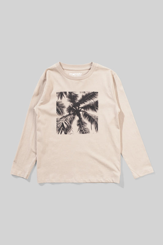 Mnstr Kids Long Sleeve Tee Island Sand