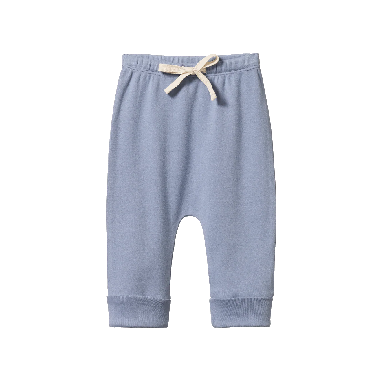 Nature Baby Drawstring Pants Dusky Blue