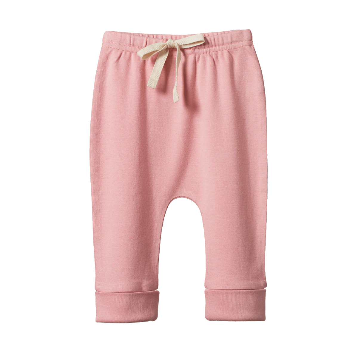 Nature Baby Drawstring Pants Mauve