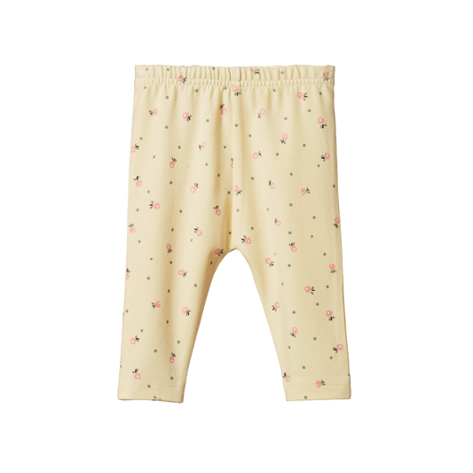 Nature Baby Leggings Posey Blossom Lemonade Print