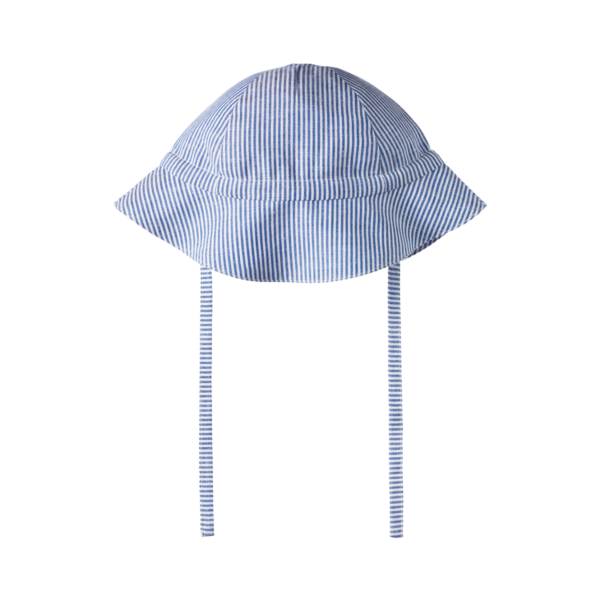 Nature Baby Linen Sunhat Blue Stripe