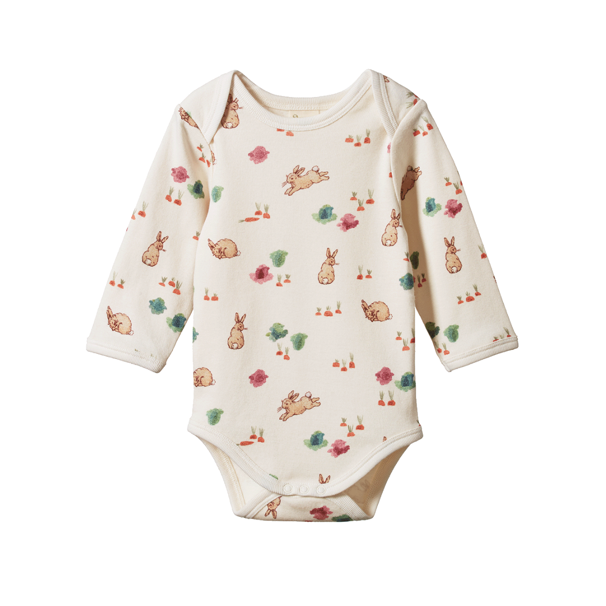 Nature Baby Long Sleeve Body Suit Country Bunny