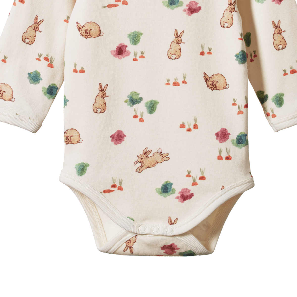 Nature Baby Long Sleeve Body Suit Country Bunny