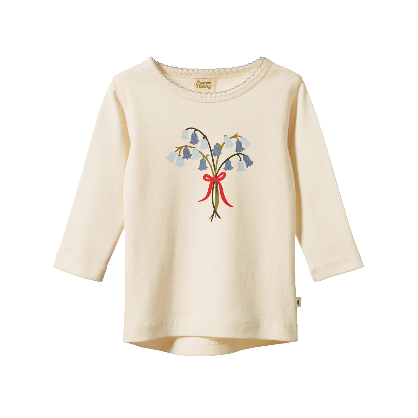 Nature Baby Long Sleeve Cloud Tee Best Bluebell