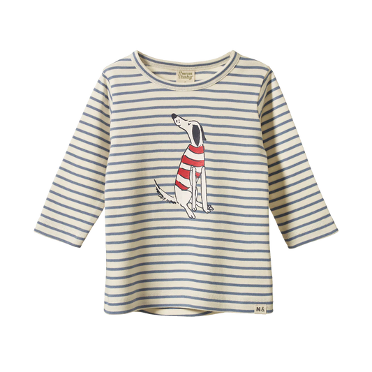 Nature Baby Long Sleeve River Tee Best Friend Stripe