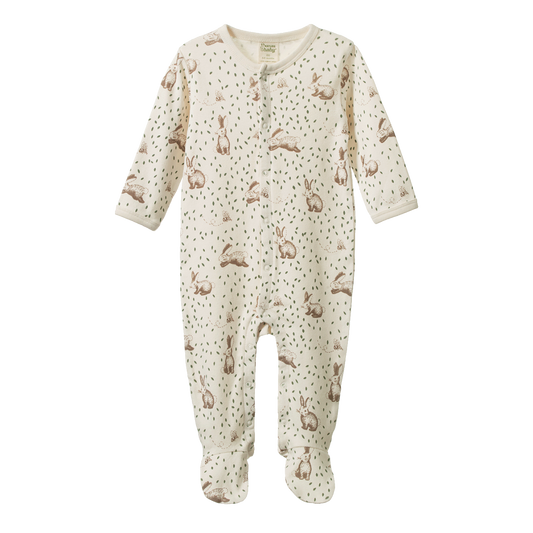 Nature Baby Stretch & Grow Romper Rabbitty