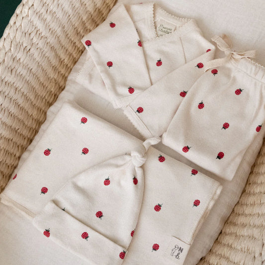 Nature Baby Welcome Home Set Raspberry