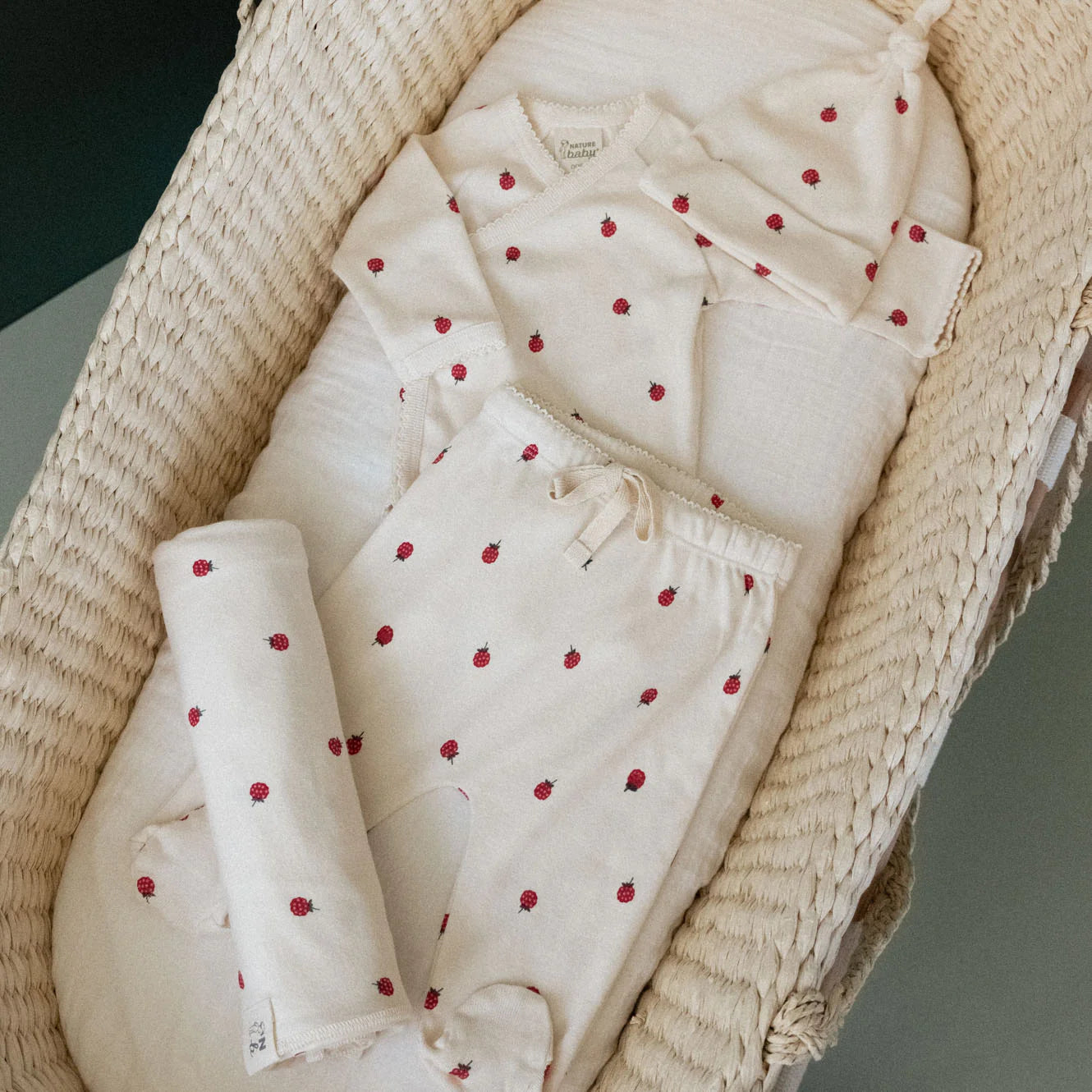 Nature Baby Welcome Home Set Raspberry