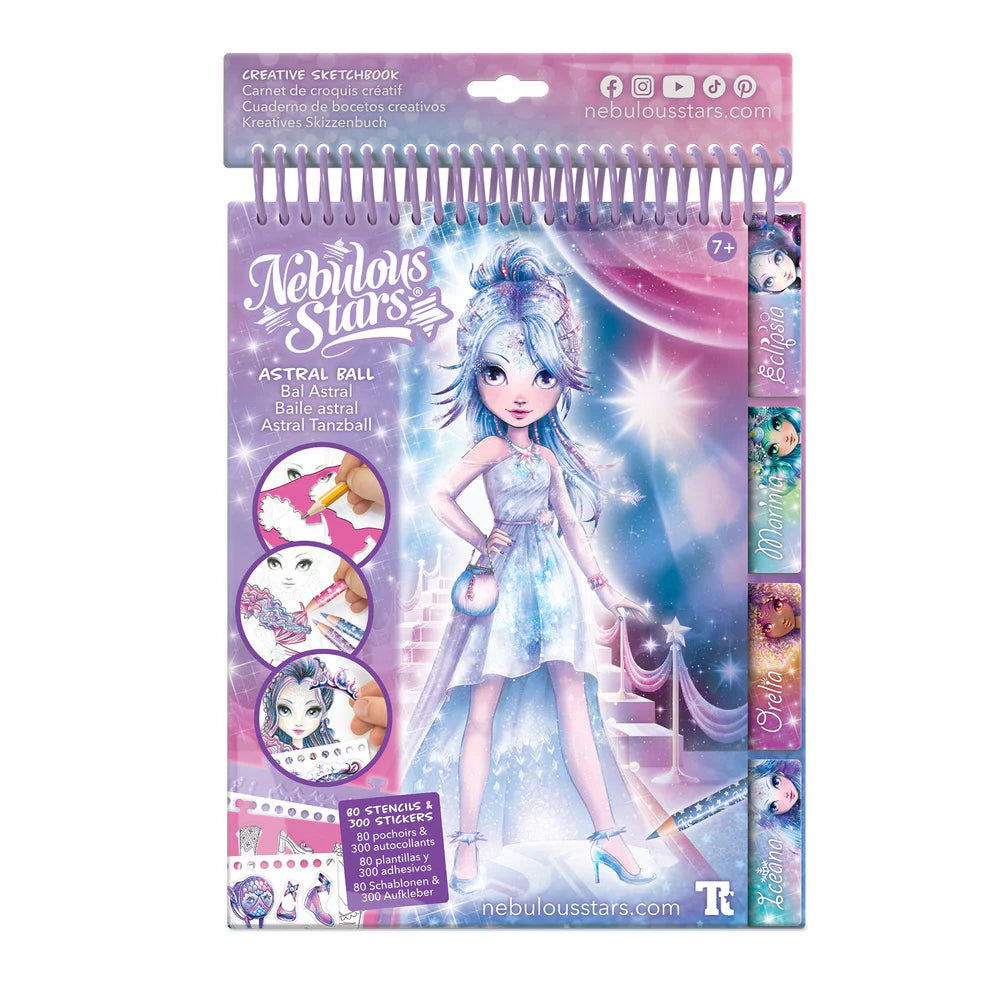 Nebulous Fashion Sketch Astral Ball