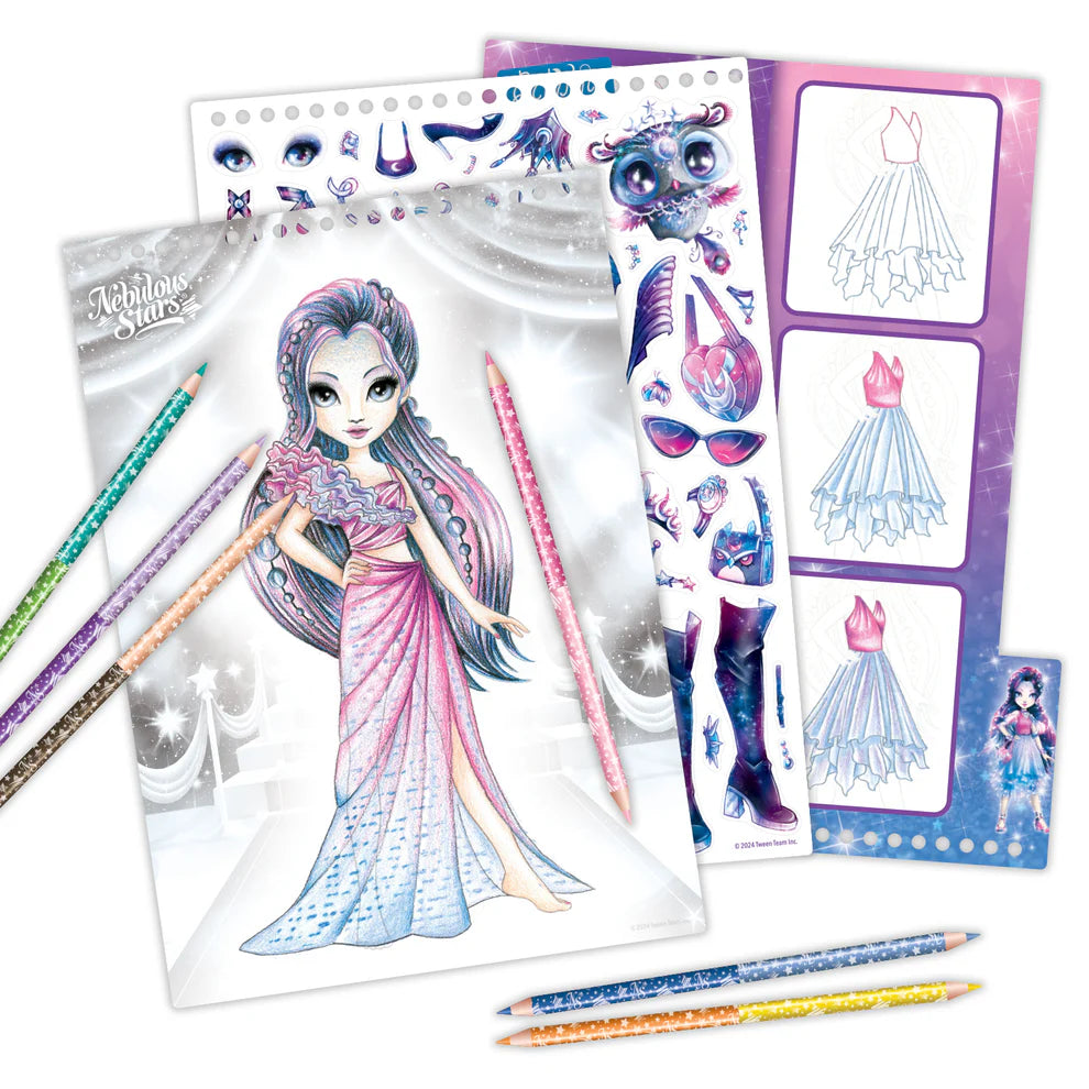 Nebulous Fashion Sketch Astral Ball