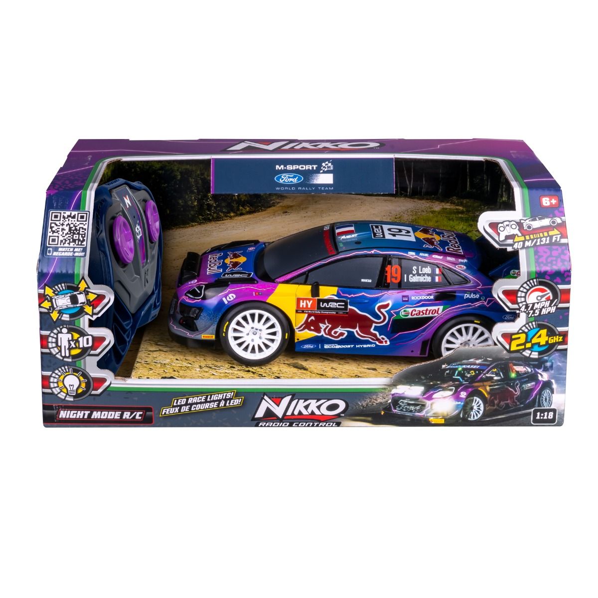Nikko RC Night Mode Car