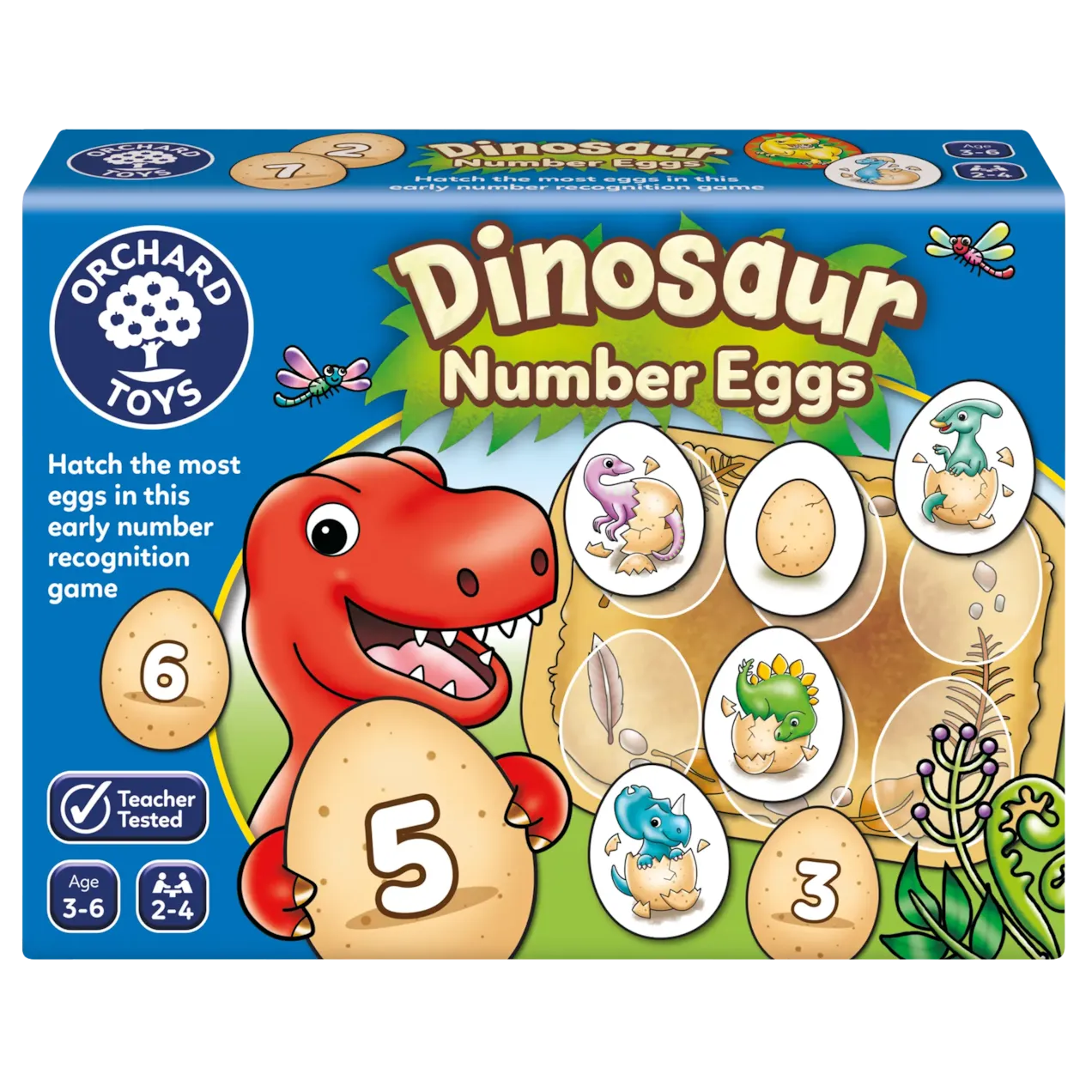 Orchard Toys Dinosaur Number Eggs