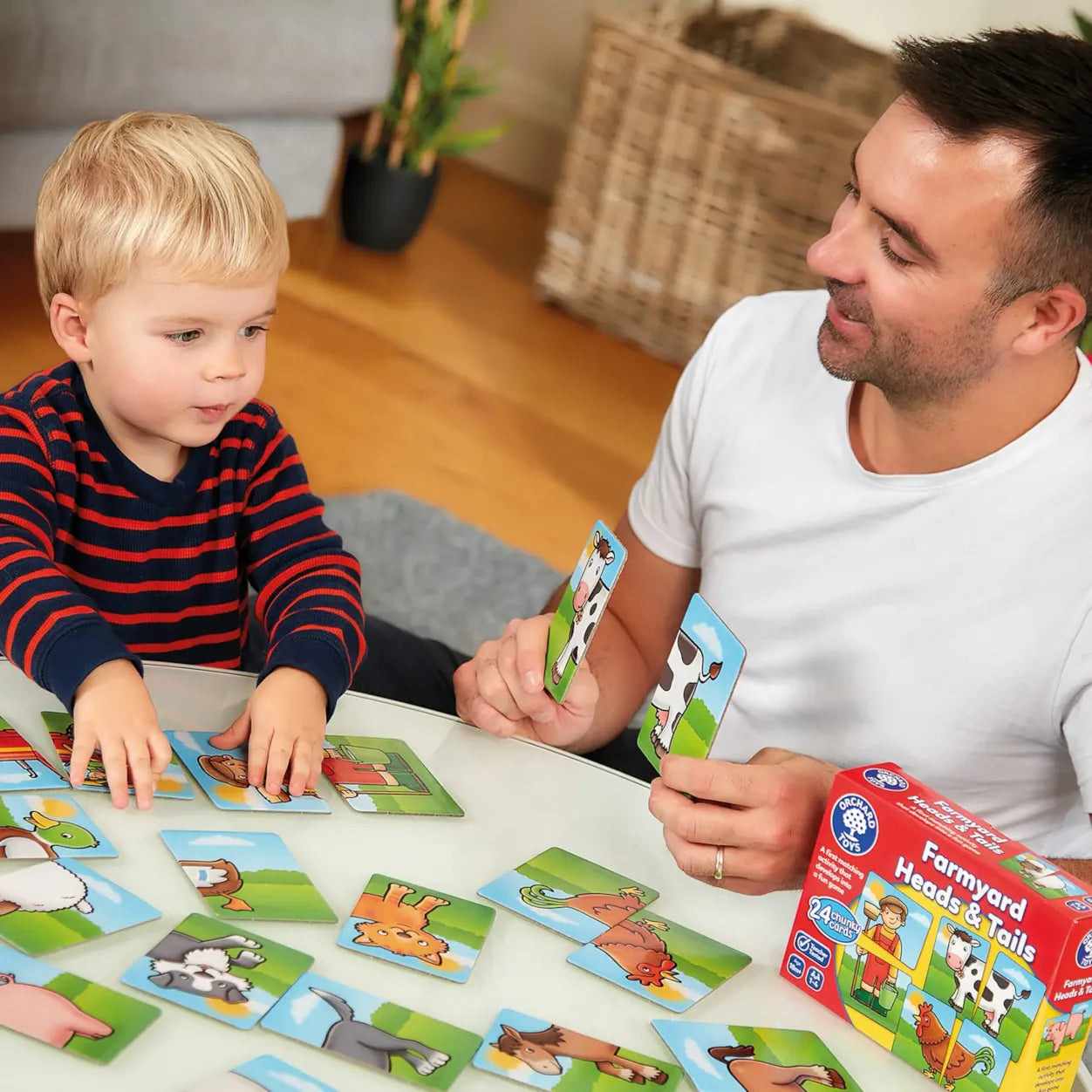 Orchard Toys Farmyard Heads & Tails