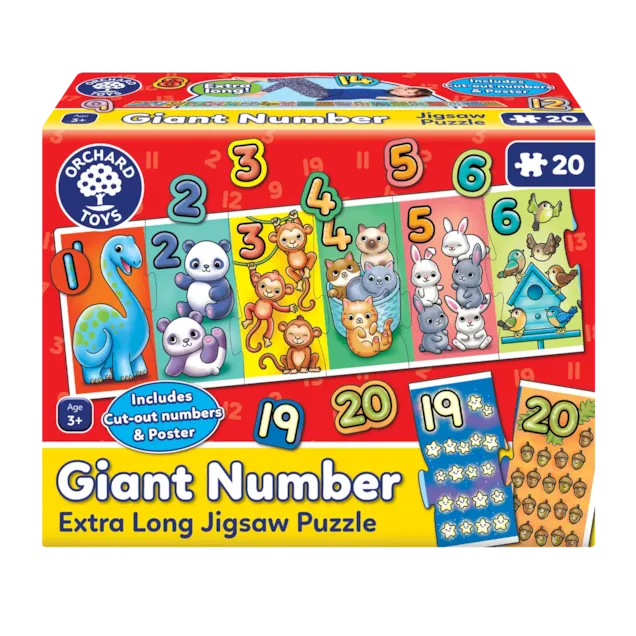 Orchard Toys Jigsaw Puzzle Giant Number