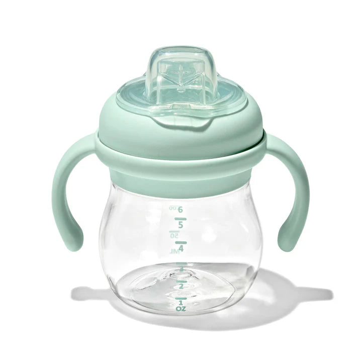 Oxo Tot Transitions Soft Spout Sippy Cup with Removable Handles 6oz