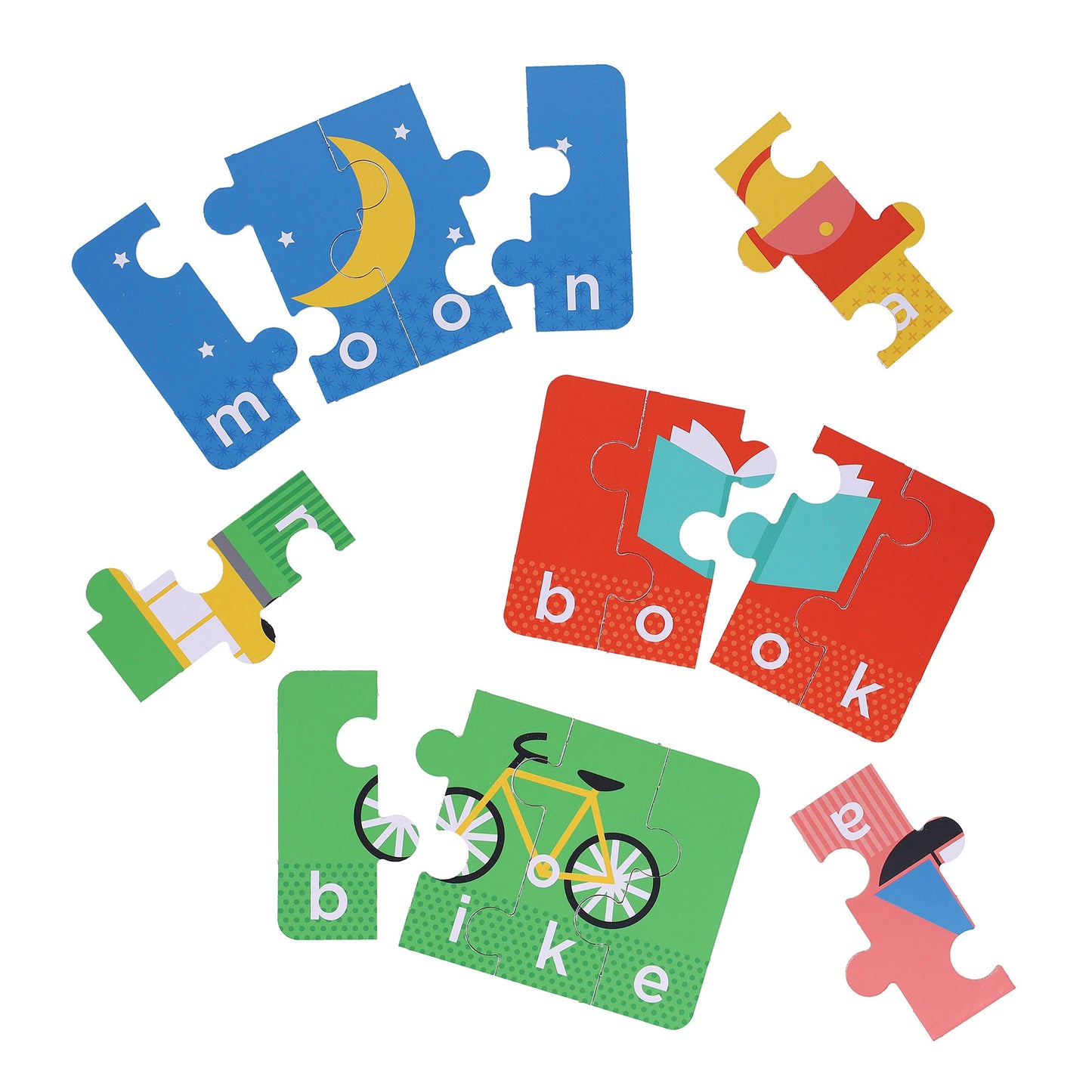 Petit Collage Spelling Puzzles Objects