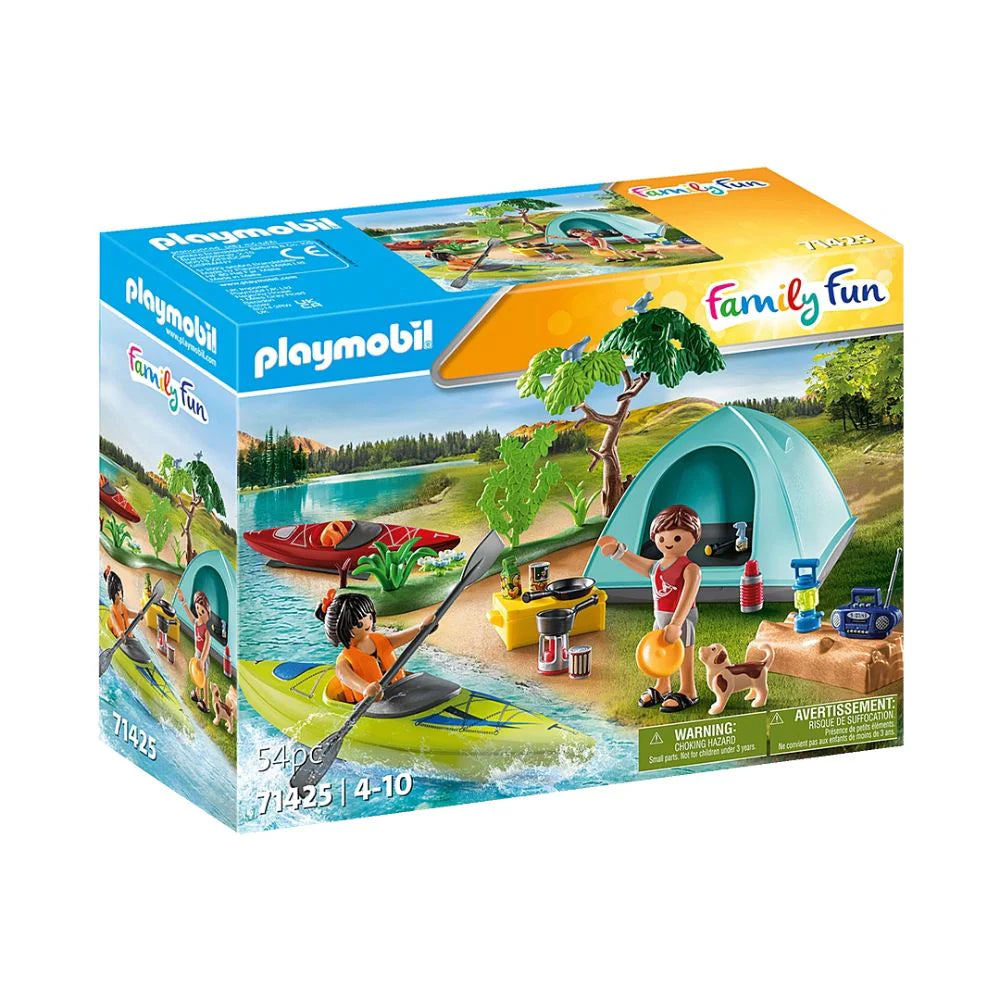 PlayMobil Campsite with Campfire