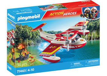 PlayMobil Firefighting Plane with Extinguishing Function