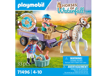 PlayMobil Horses of Waterfall Pony Carriage