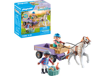 PlayMobil Horses of Waterfall Pony Carriage