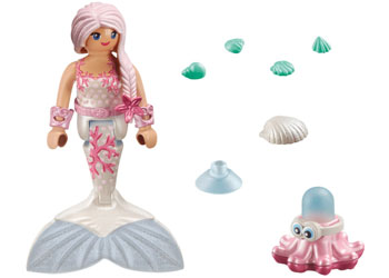 PlayMobil Mermaid with Water Spray Octopus