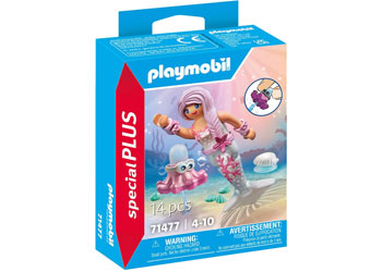 PlayMobil Mermaid with Water Spray Octopus