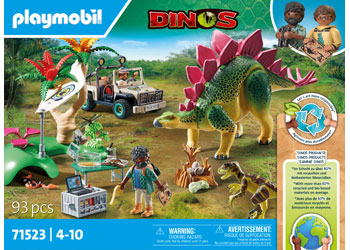 PlayMobil Research Camp with Dinosaurs