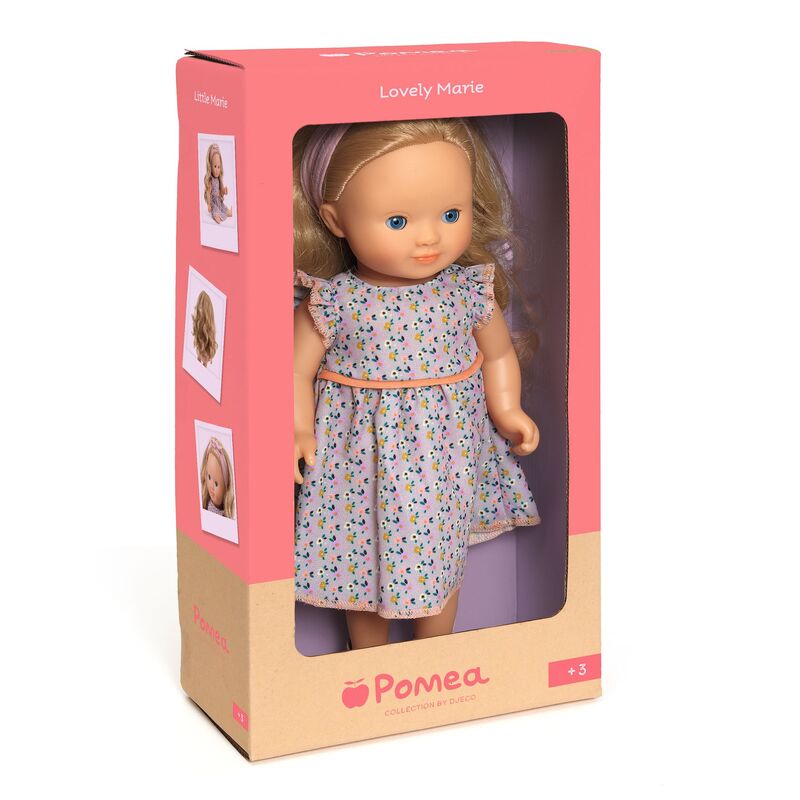 Pomea Lovely Marie Blonde Hair Doll 32cm