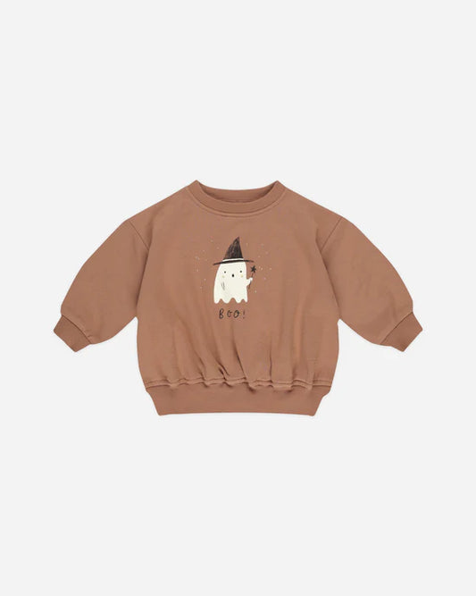 Quincy Mae Relaxed Sweatshirt Boo