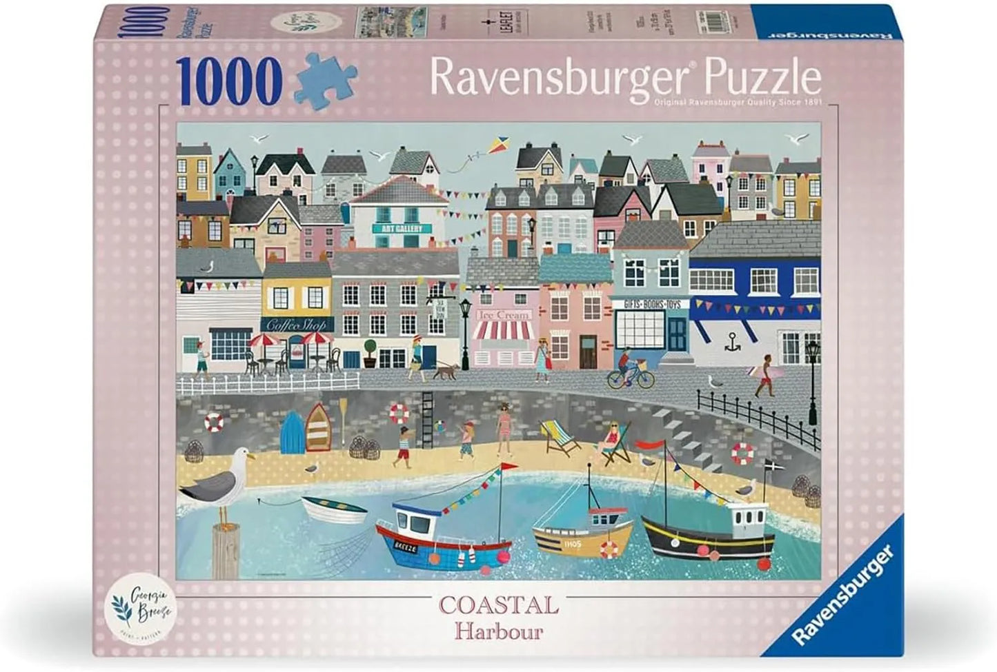 Ravensburger 1000pc Jigsaw Puzzle Coastal Harbour
