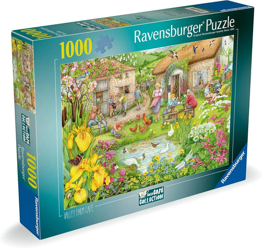 Ravensburger 1000pc Jigsaw Puzzle Cosy Cafe No 3 Valley Farm Cafe