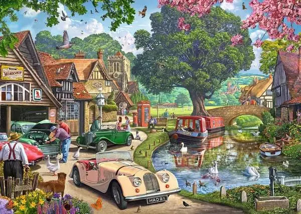 Ravensburger 1000pc Jigsaw Puzzle Days Gone By