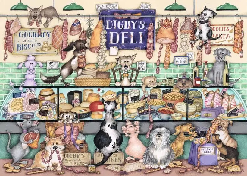 Ravensburger 1000pc Jigsaw Puzzle Digby's Deli