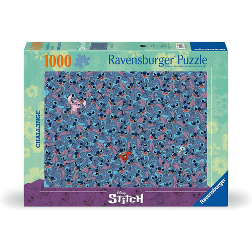 Ravensburger 1000pc Jigsaw Puzzle Disney Stitch Challenge
