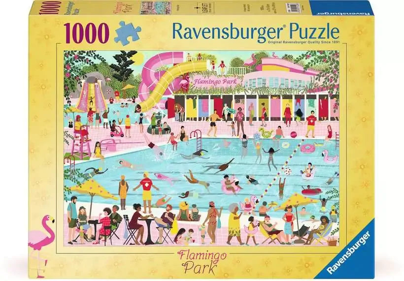Ravensburger 1000pc Jigsaw Puzzle Flamingo Park