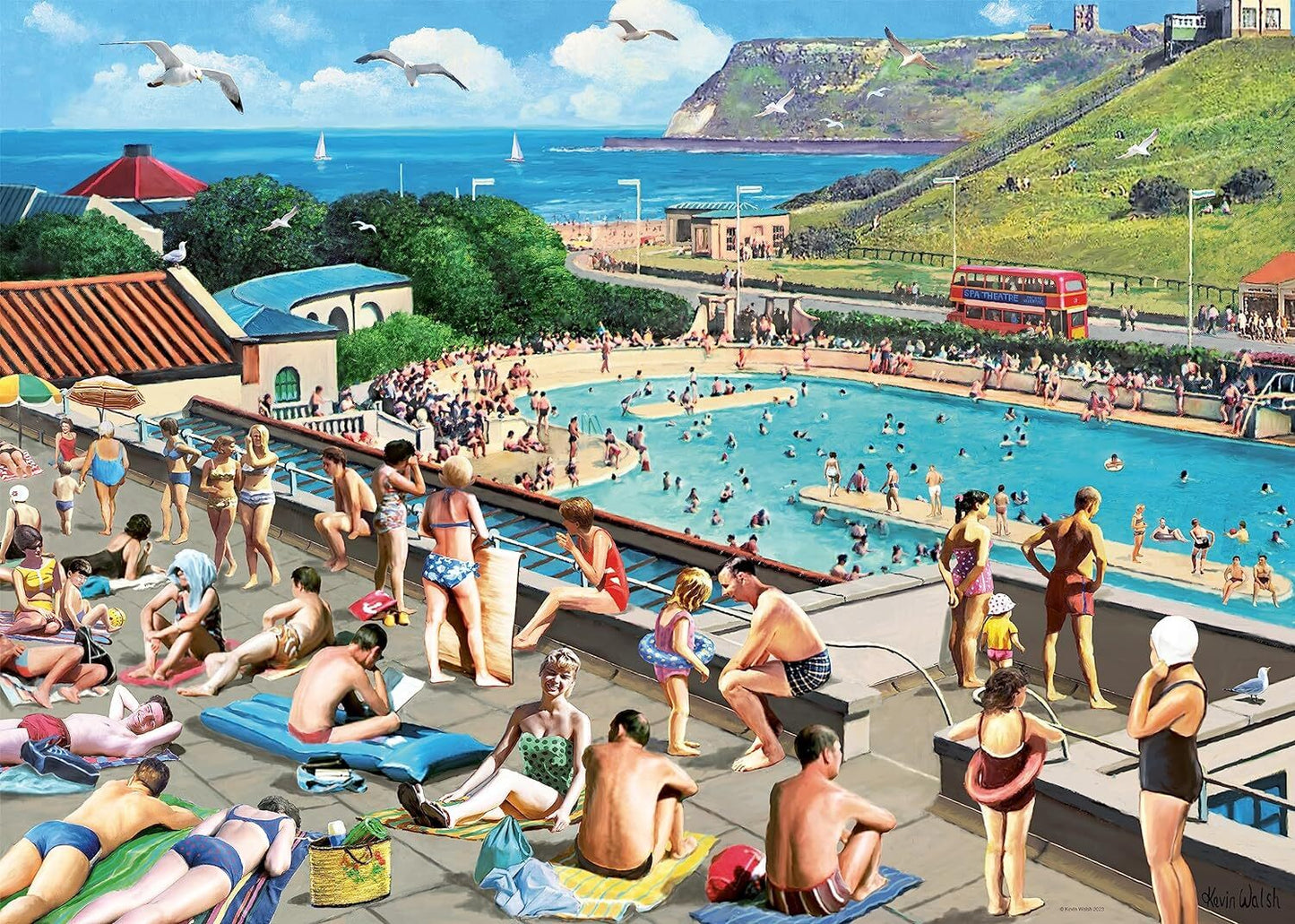 Ravensburger 1000pc Jigsaw Puzzle Leisure Days Scarborough