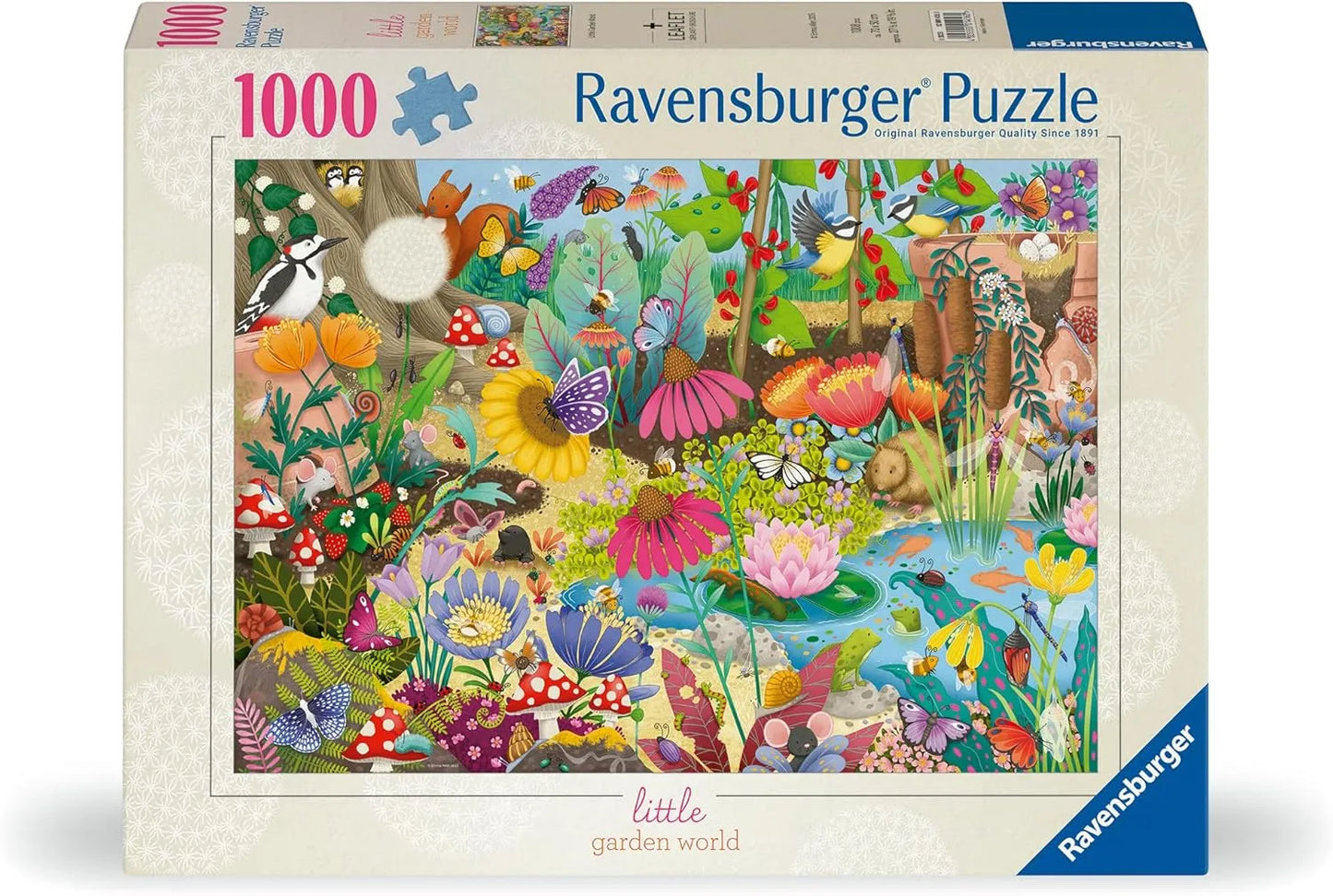 Ravensburger 1000pc Jigsaw Puzzle Little Garden World