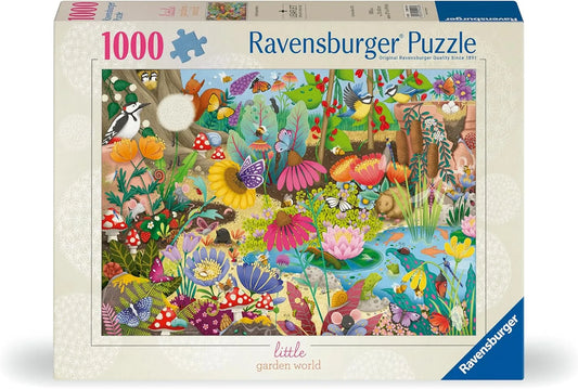 Ravensburger 1000pc Jigsaw Puzzle Little Garden World