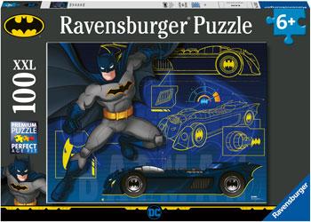 Ravensburger 100pc Jigsaw Puzzle Batman and the Batmobile