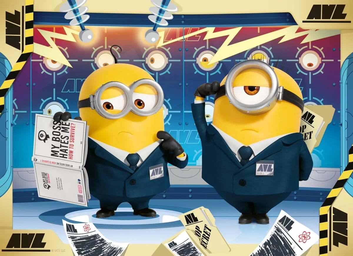 Ravensburger 4 x 100pc Jigsaw Puzzle Despicable Me Embrace Your Friends