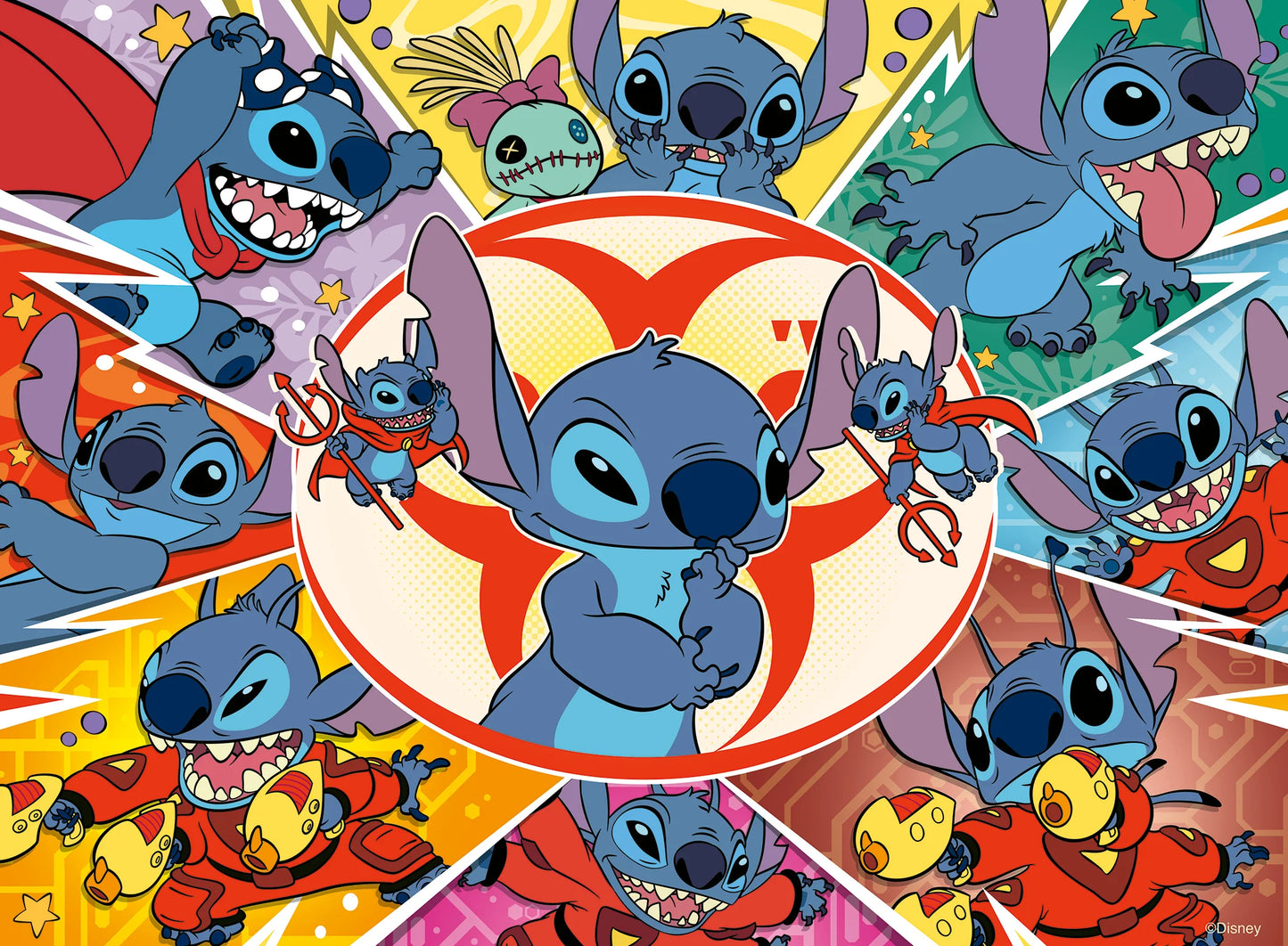 Ravensburger 100pc Jigsaw Puzzle Disney Stitch In My Own World