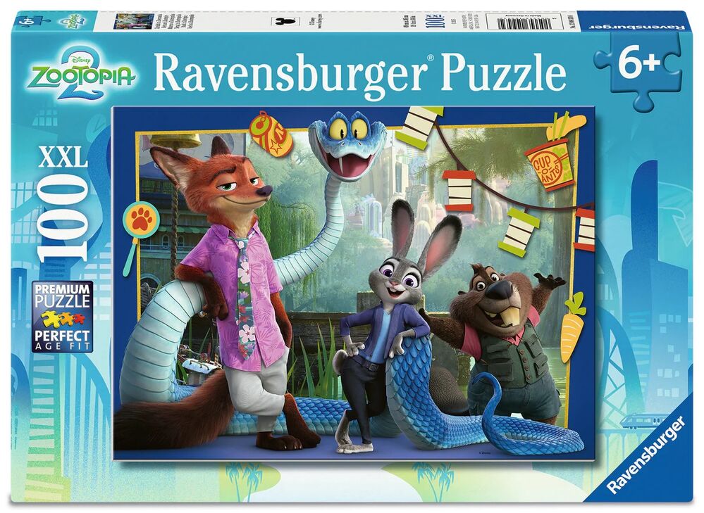 Ravensburger 100pc Jigsaw Puzzle Zootopia Back In Zootropolis