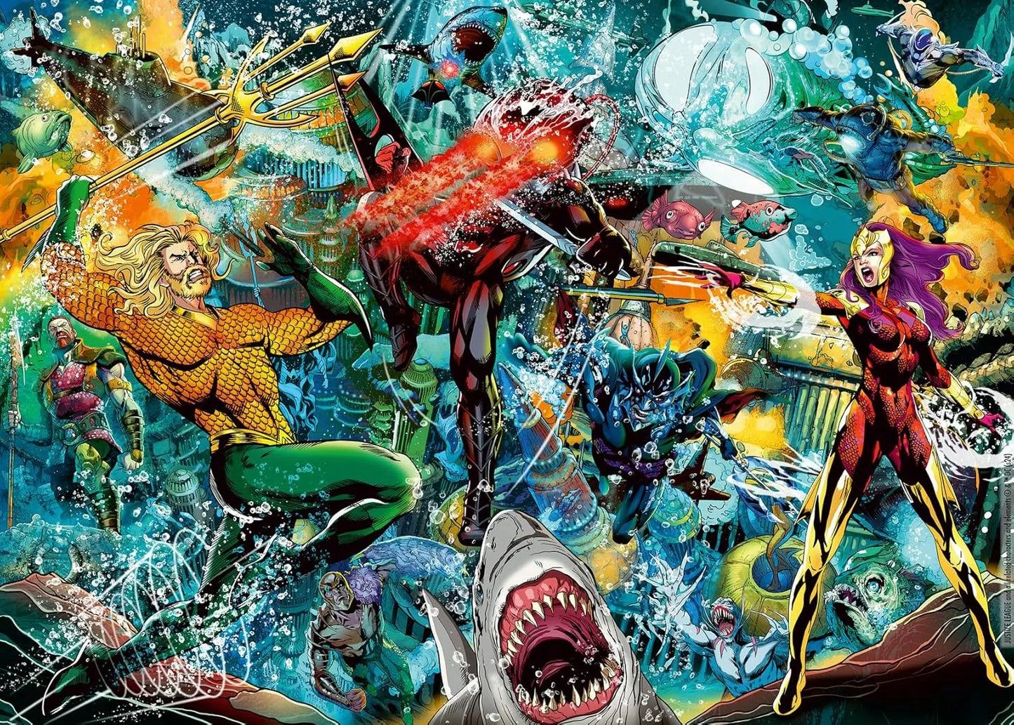 Ravensburger 1000pc Jigsaw Puzzle DC Comics Aquaman Collector's Edition
