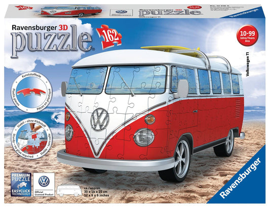 Ravensburger 3D 162pc Jigsaw Puzzle VW Kombi Bus