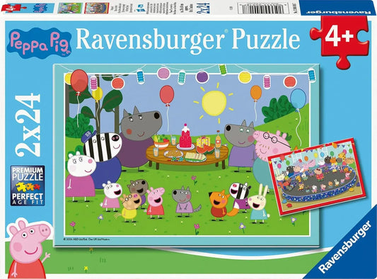 Ravensburger 2 x 24pc Jigsaw Puzzle Peppa Pig