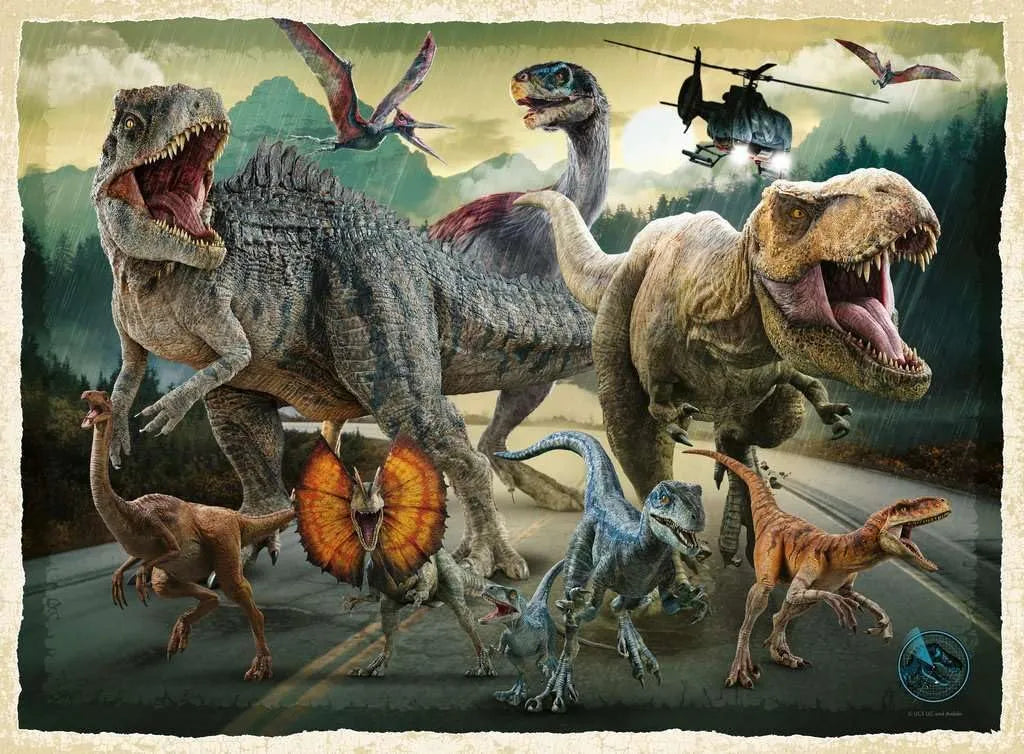 Ravensburger 200pc Jigsaw Puzzle Jurassic World Life Finds A Way