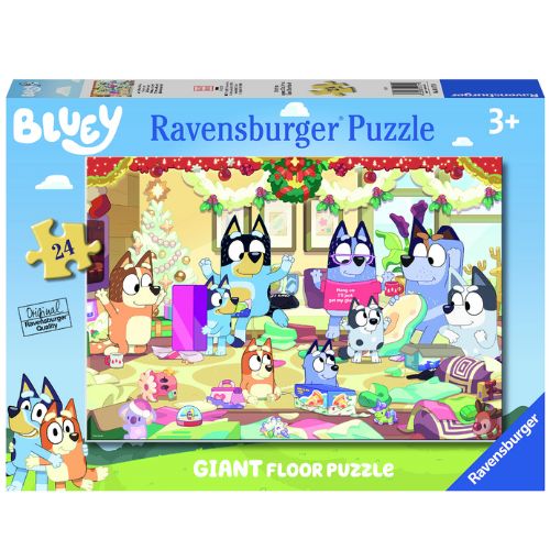 Ravensburger 24pc Giant Floor Jigsaw Puzzle Bluey Christmas