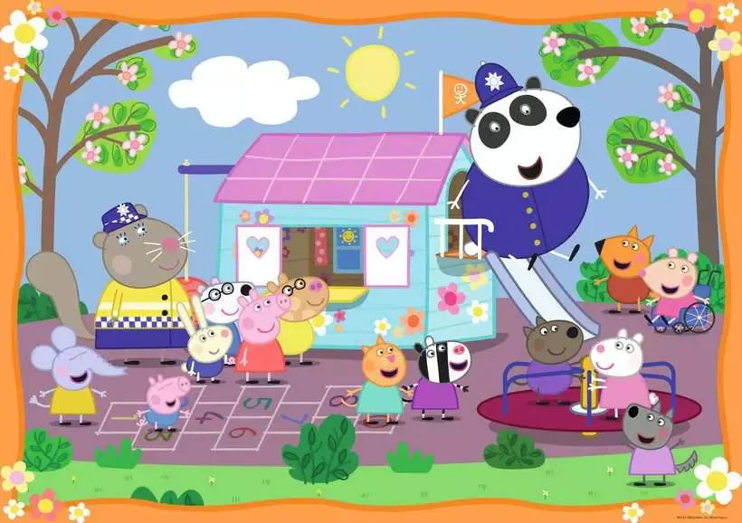 Ravensburger 24pc Jigsaw Puzzle Peppa Pig Fun at the Club House