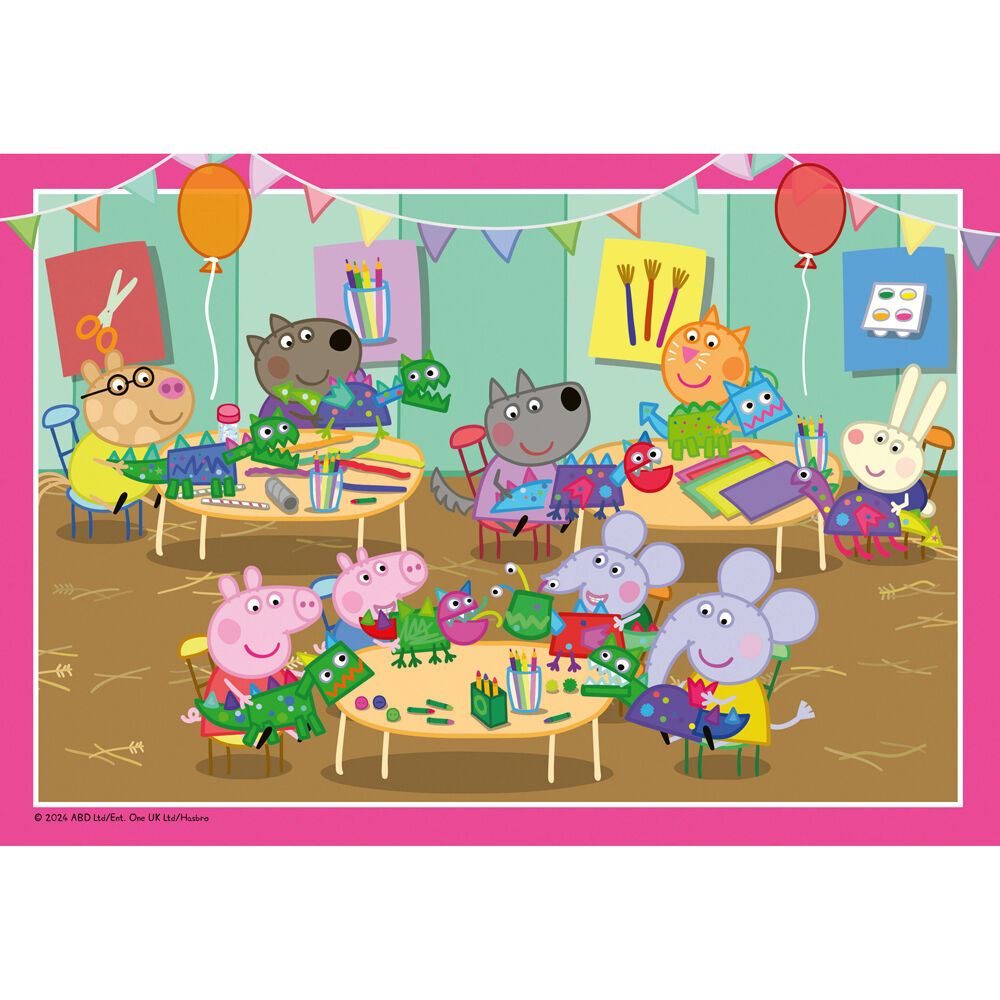 Ravensburger 2x12pc Jigsaw Puzzle Peppa Pig Time To Celebrate